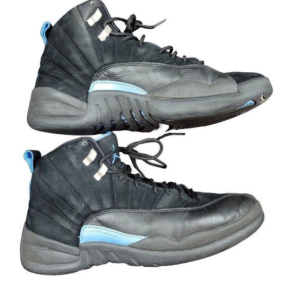 Nike Air Jordan 12 XII‎ Mens Size 11 Retro Nubuck 130690-018 University Blue main image 4